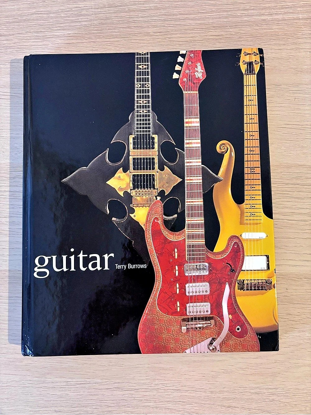 Guitar by Terry Burrows Hardcover Book
